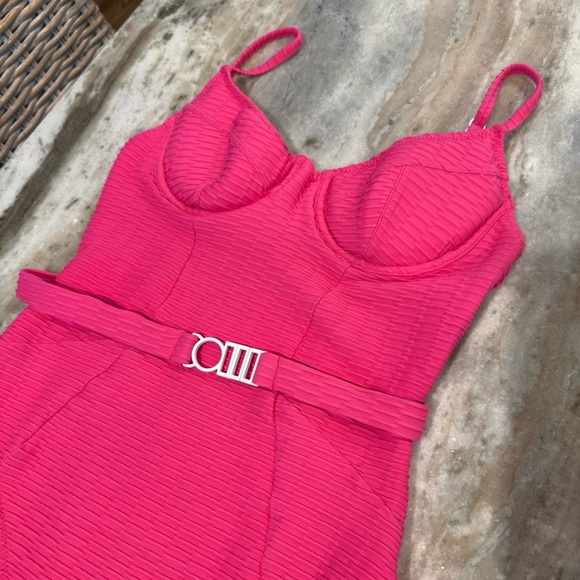 Women’s SOLID & STRIPED The Spencer One Piece Swimsuit Strawberry- Sz Small - Picture 5 of 7